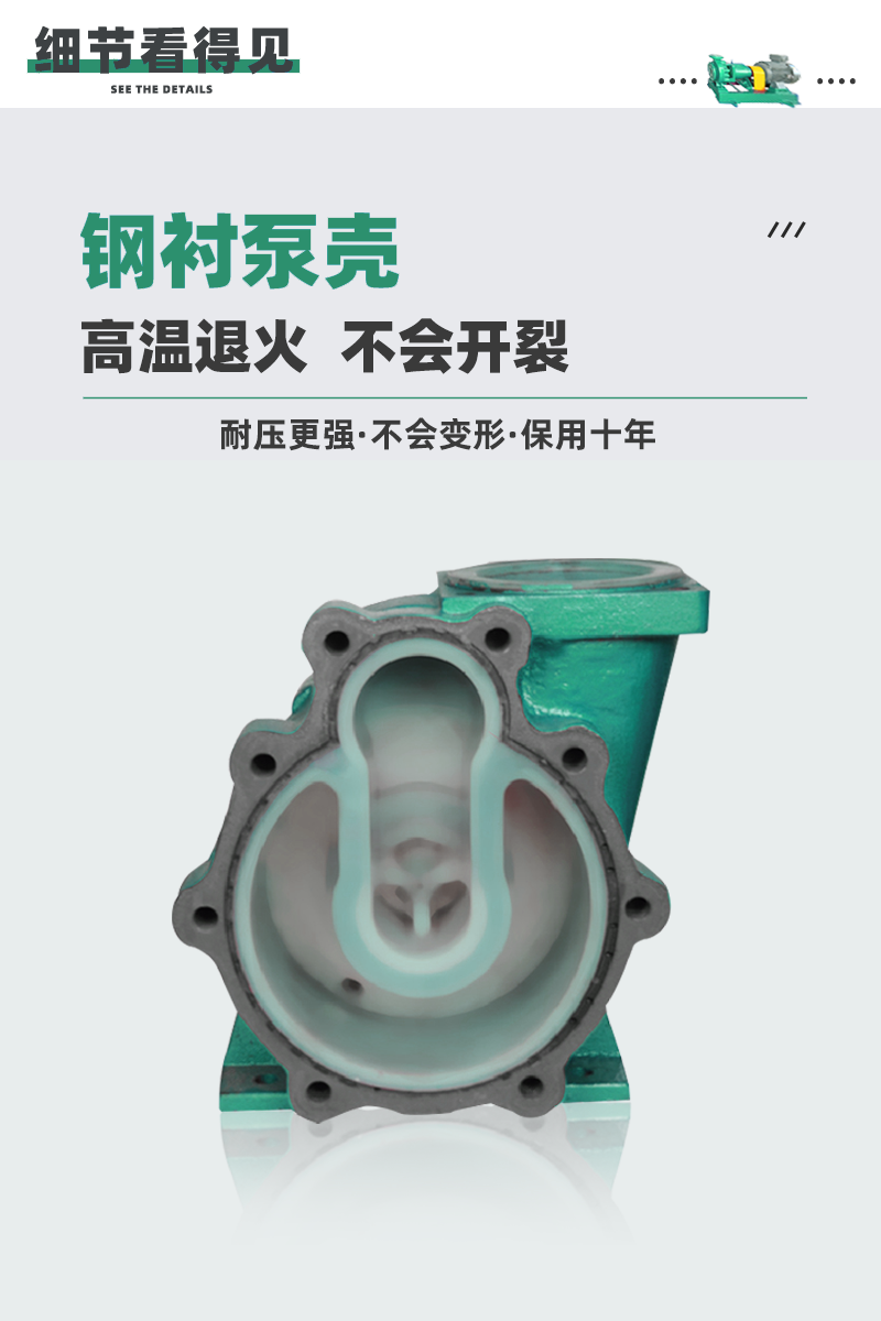 氟塑料离心自吸泵泵壳